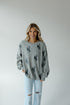 Wyoming Ritter Repeat Lantern Sleeve Crew